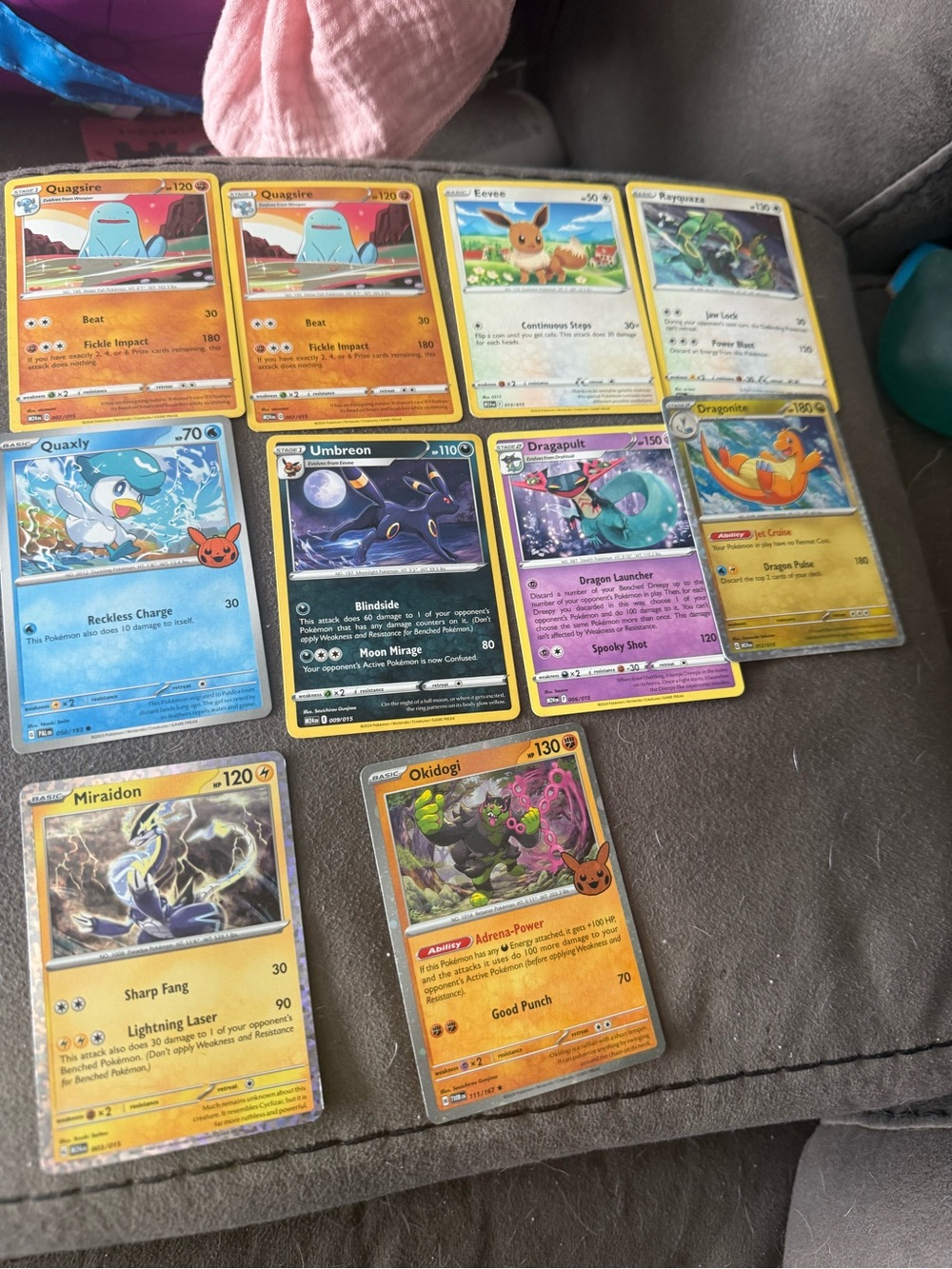 Pokémon Holo & Rare Card Lot — Multiple Colors